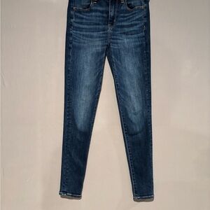 American Age Dark Blue Women's Skinny Jeans